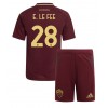 AS Roma Enzo Le Fee #28 Heimtrikot 2024-25 Kurzarm (+ kurze hosen)